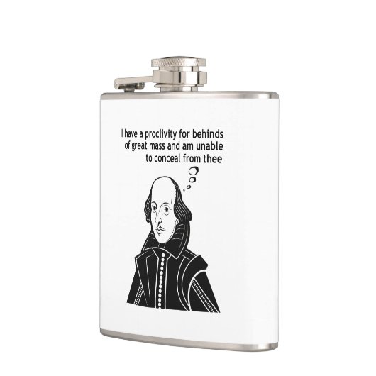 Shakespeare Funny Quote Heupfles (Links)