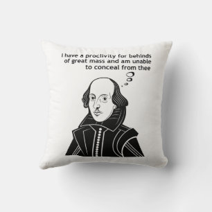Shakespeare Funny Quote Kussen