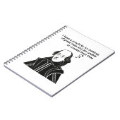 Shakespeare Funny Quote Notitieboek (Linkerzijde)