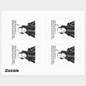 Shakespeare Funny Quote Rechthoekige Sticker (Vel)