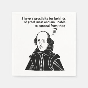 Shakespeare Funny Quote Servet