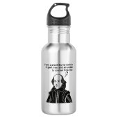 Shakespeare Funny Quote Waterfles (Voorkant)