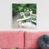 Shakespeare Garden Central Park Canvas Afdruk (Insitu (Woonkamer))