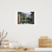 Shakespeare Garden in Golden Gate Park Poster (Keuken)