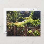 Shakespeare Garden NYC Central Park Foto Briefkaar Briefkaart (Voorkant / Achterkant)