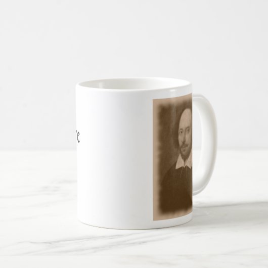 Shakespeare Geek Coffee Mok (Voorkant rechts)