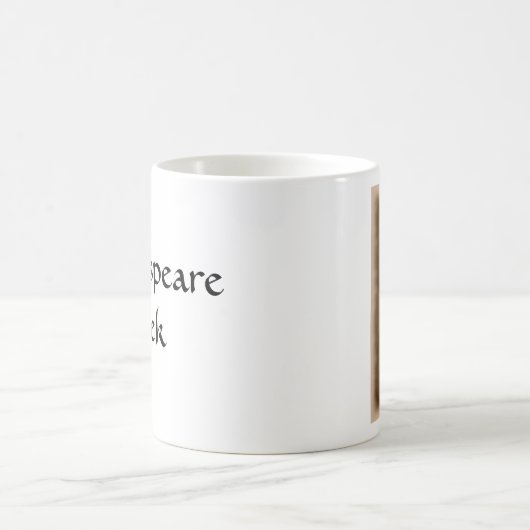 Shakespeare Geek Coffee Mok (Center)