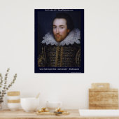 Shakespeare Getemde Slang Liefdesquote Poster Prin (Keuken)