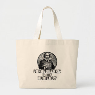 Shakespeare Grote Tote Bag