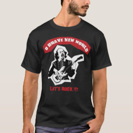 Shakespeare Guitar Brave World T-shirt