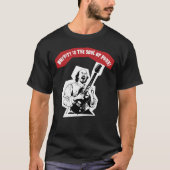 Shakespeare Guitar Punk Quote T-shirt (Voorkant)