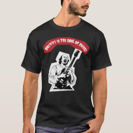 Shakespeare Guitar Punk Quote T-shirt