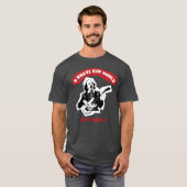 Shakespeare Guitar Rock Quote retro T-shirt (Voorkant volledig)