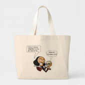 Shakespeare Hamlet, al dan niet om te zijn Grote Tote Bag (Voorkant)