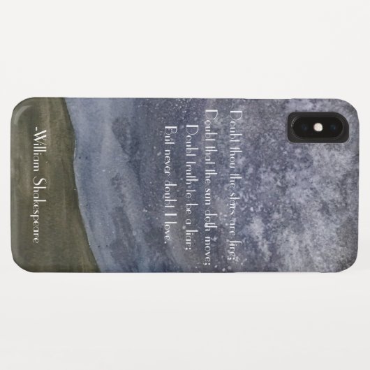 Shakespeare Hamlet Quote Case-Mate iPhone Case (Achterkant (horizontaal))