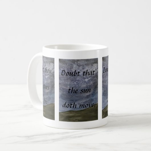 Shakespeare Hamlet Quote Mok (Voorkant links)