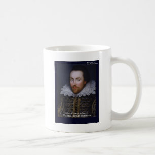 Shakespeare "Heavenly Love" Citaat Gifts & Kaarten Koffiemok