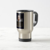 Shakespeare "Hemelse Liefde" Citaat Cadeaus & Kaar Reisbeker (Voorkant rechts)