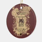 Shakespeare Henry V Quarto Front Piece Keramisch Ornament (Links)