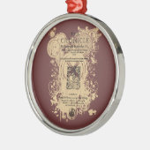 Shakespeare Henry V Quarto Front Piece Metalen Ornament (Links)