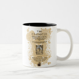 Shakespeare Henry V Quarto Front Piece Tweekleurige Koffiemok