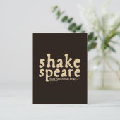 Shakespeare - het is een Elizabeth-ding Briefkaart (Staand voorkant)