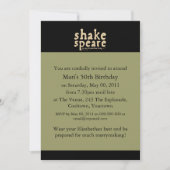 Shakespeare - het is een Elizabeth-ding Kaart (Voorkant)