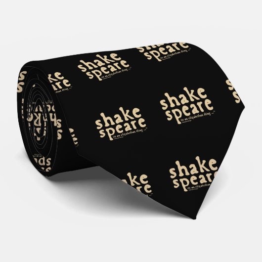 Shakespeare - het is een Elizabeth-ding Stropdas (Opgerold)