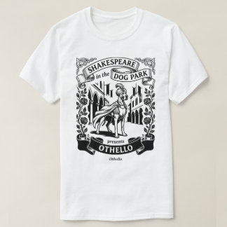 Shakespeare in de hondenpark - Othello - Dogue de T-shirt