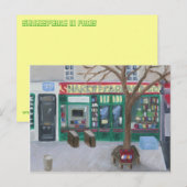 "SHAKESPEARE IN PARIJS" BRIEFKAART (Voorkant / Achterkant)