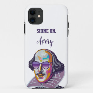 Shakespeare in Shades: Moderne illustratie Case-Mate iPhone Case