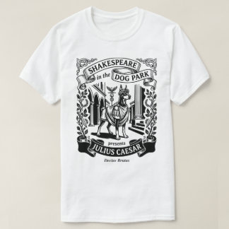 Shakespeare in the Dog Park - Brutus - Doberman T-shirt