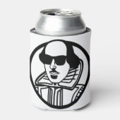 Shakespeare in tinten blikjeskoeler (Blikje Voorkant)