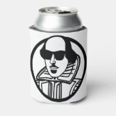 Shakespeare in tinten blikjeskoeler (Blikje Achterkant)