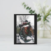 Shakespeare in Winter Briefkaart (Staand voorkant)