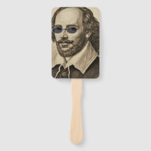 Shakespeare in Zonnebril Cool Bard Fan