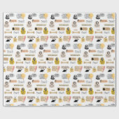 Shakespeare Inspiration Literary Bookish Theatre Cadeaupapier (Vlak)