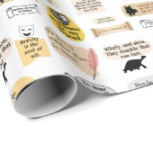 Shakespeare Inspiration Literary Bookish Theatre Cadeaupapier (Rol Hoek)