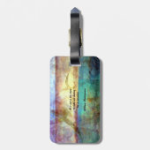 Shakespeare Inspirerend Citaat over bestemming Bagagelabel (Achterkant verticaal)