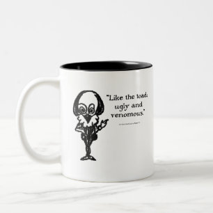 Shakespeare Insulten Tweekleurige Koffiemok