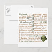 Shakespeare Insults Collectie Briefkaart (Voorkant / Achterkant)
