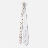 Shakespeare Insults Collectie Stropdas (Achterkant)