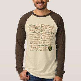 Shakespeare Insults Collectie T-shirt