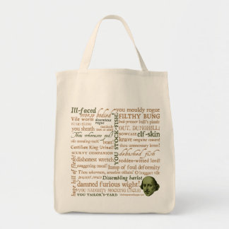 Shakespeare Insults Collectie Tote Bag