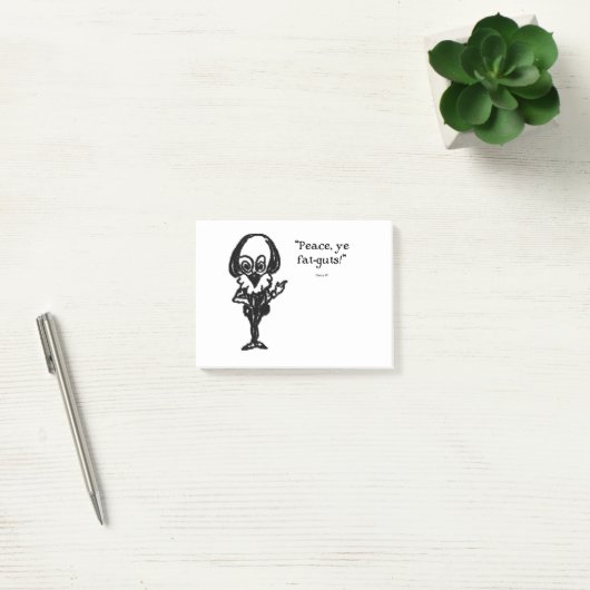 Shakespeare Insults Henry IV Post-it® Notes (Kantoor)