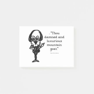 Shakespeare Insults Henry V Post-it® Notes