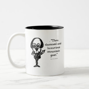 Shakespeare Insults Henry V Tweekleurige Koffiemok