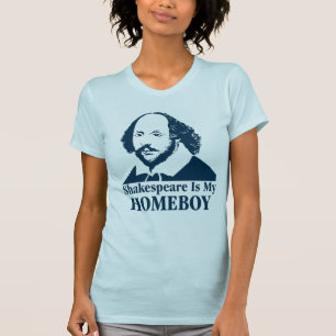 Shakespeare is mijn homeboy t-shirt
