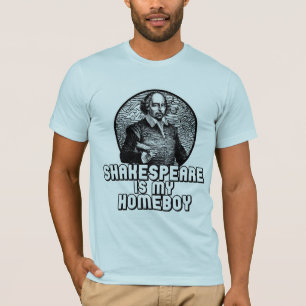 Shakespeare is mijn huisjongen t-shirt