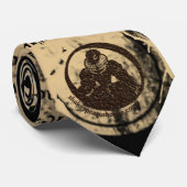 Shakespeare King Lear Quarto Front Piece Stropdas (Opgerold)